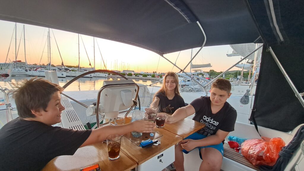 sailing with family